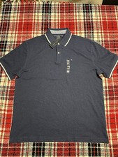 Tommy Hilfiger Polo Shirt Color Navy Blue Size XL NWT