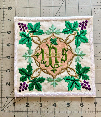 Fine Irish Linen Chalice Pal -l Perfect gift for a parish of priest.