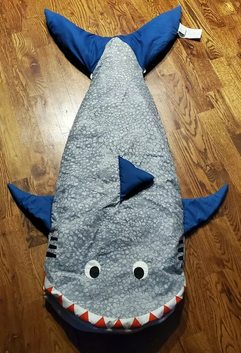 Sleeping Bag Shark Blanket Tail Snuggle Soft Cozy Polyester Adorable for  Kids