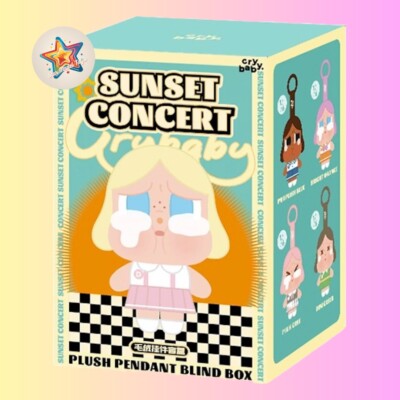 POP MART Crybaby Sunset Concert BLIND BOX ORIGINAL SEALED Hard To Find Popmart