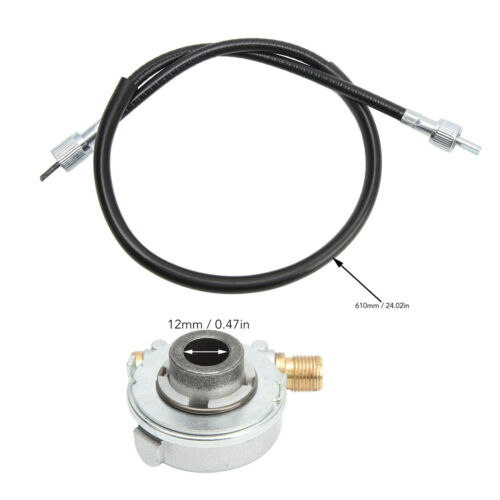 SDS 12 mm Tacho Getriebe 610 mm Tacho Kabel Metalllegierung Ersatz für - Bild 1 von 24