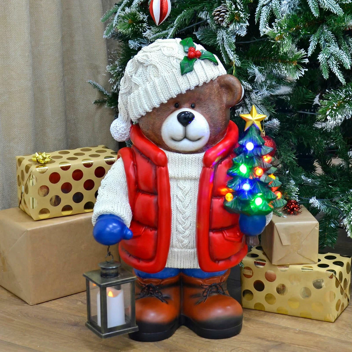 Christmas hotsell bear lights