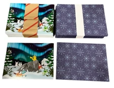 50x Pokemon Paradox Rift Promotional Holiday Greeting Cards