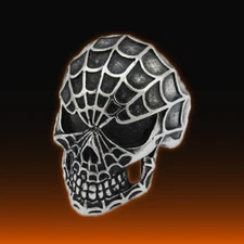 RRJ - Men's 316L Stainless Steel Biker / Punk / Skull Ring Size 8-13