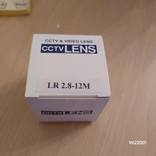 New Never Used CCTV Camera Lens 2.8-12 mm F1.4 1 / 2.7 " Manual Iris LR 2.8-12M