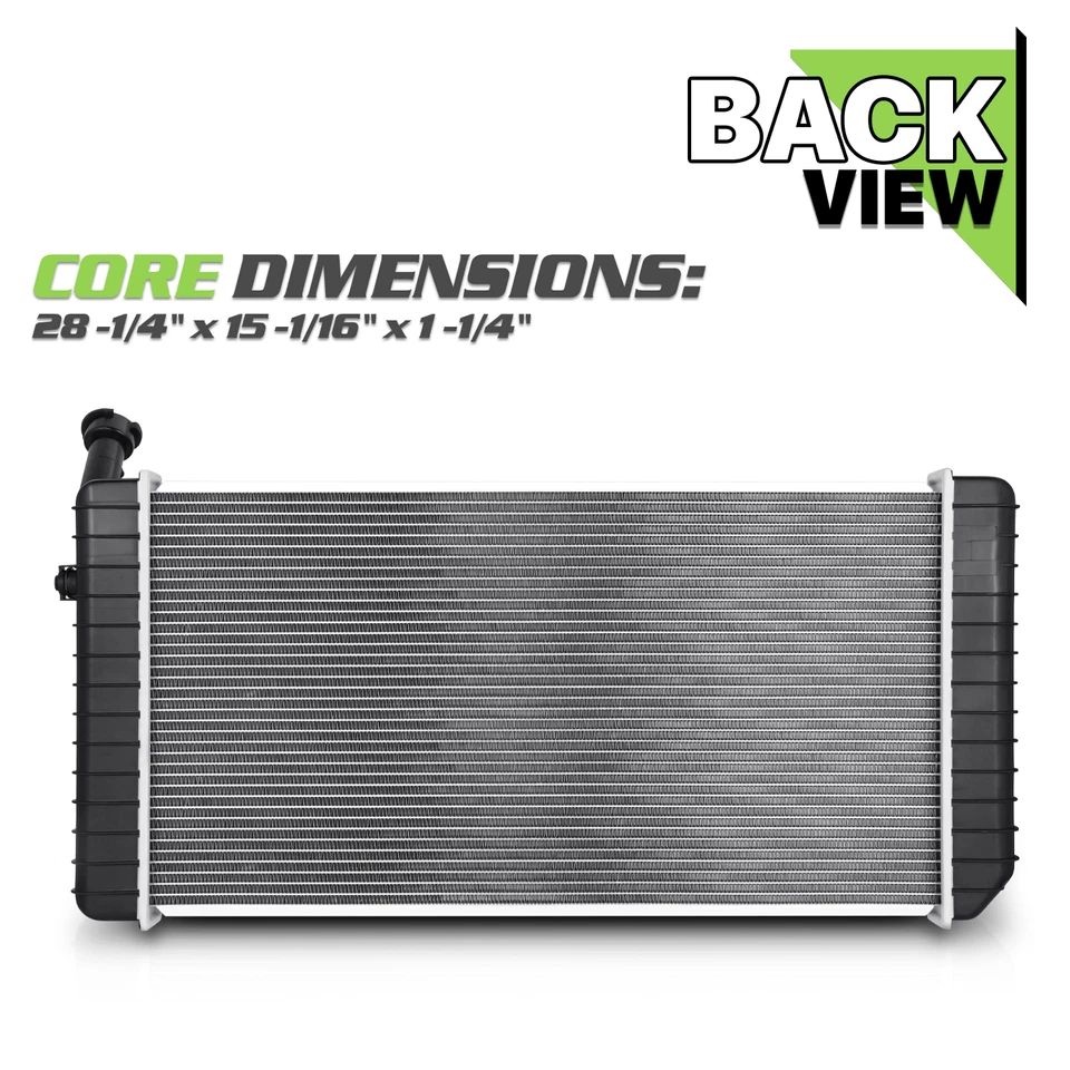 Radiador de motor de núcleo de aluminio estilo OE 1216 para Lumina/Cutlass 1991-1994 3,4 Foto 4 de 4