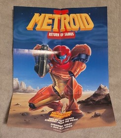 Nintendo Lot of NES/SNES/64/GameCube/Gameboy poster, Manual, Demo And More