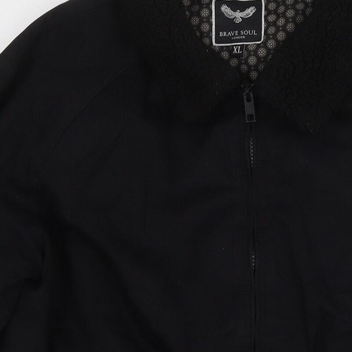 Chaqueta bomber Brave Soul XL negra para hombre - Imagen 11 de 12