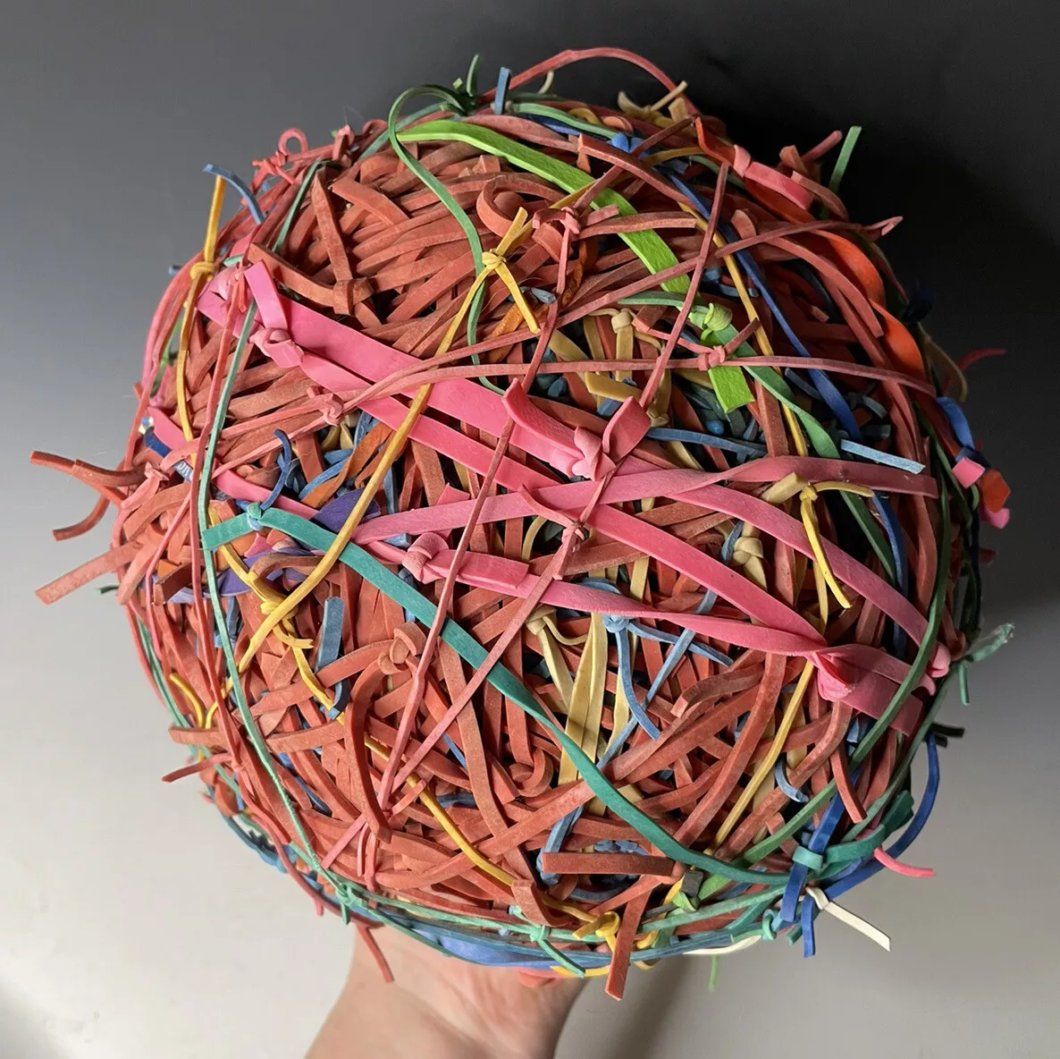 Rubber band ball deals