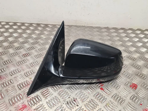 BMW 5 SERIES F10 F11 PASSENGER SIDE WING MIRROR POWER FOLD 3 PIN BLACK - 475 #3I