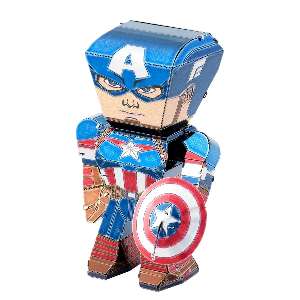 CAPTAIN AMERICA METAL EARTH LEGENDS Metal Earth - Maqueta de Metal 3D