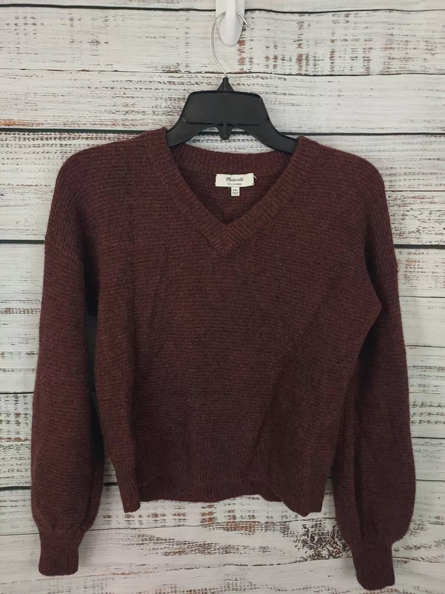 Madewell cashmere sweatshirt sale