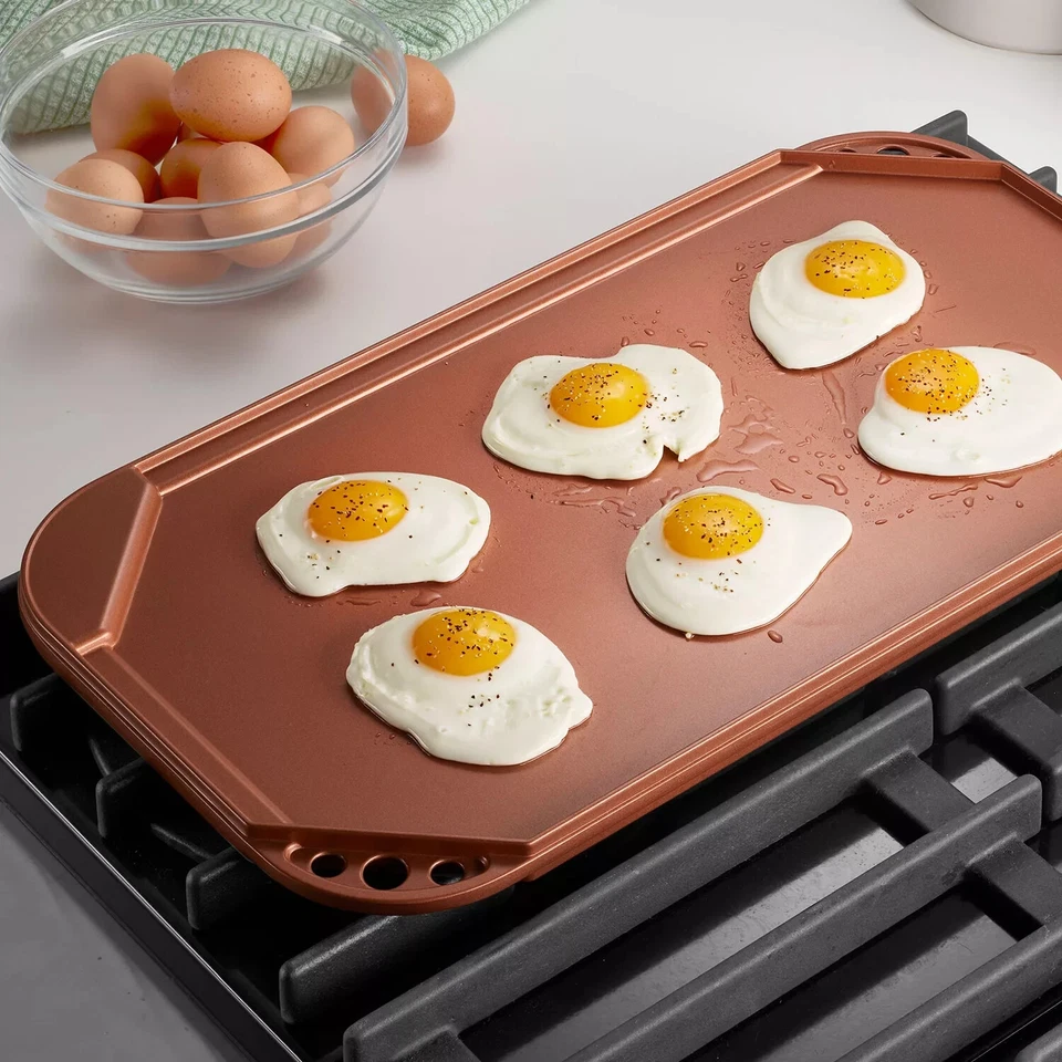 Parrilla-Plancha Reversible Doble Quemador Tramontina Foto 2 de 2