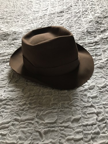 BORSALINO Cappello Classico Vintage Feather Weight Taglia 5/M Colore  Cammello | eBay