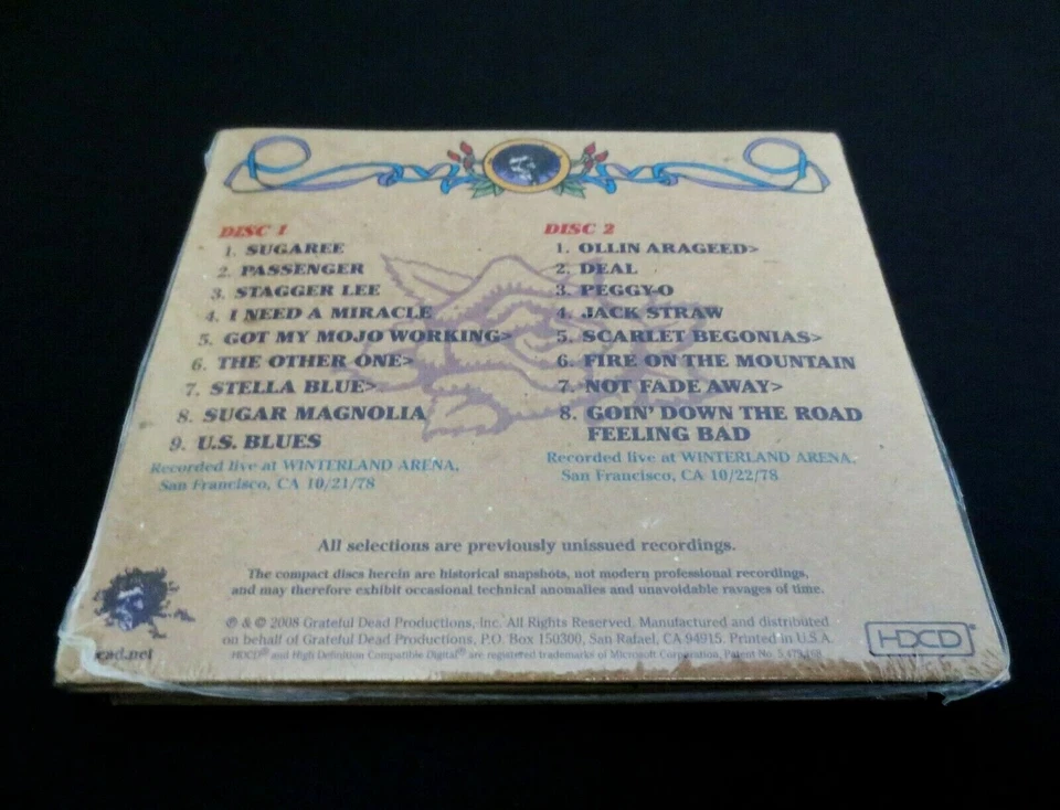 Grateful Dead Road Trips Vol. 1 No. 4 From Egypt With Love Bonus Disc CD 3CD New Foto 2 de 4