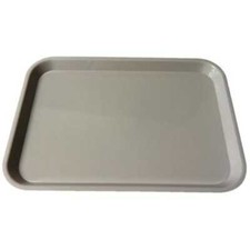 Plasdent Set-up Tray Flat Size B Ritter - Gray, Plastic 13-3/8" x 9-5/8"
