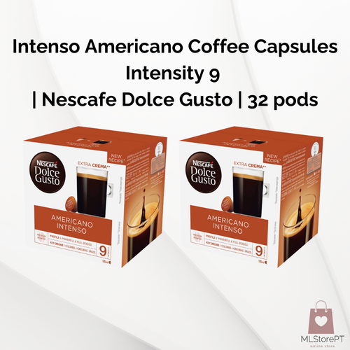 Intenso Americano Coffee Capsules Intensity 9 Nescafe Dolce Gusto