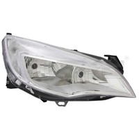 Scheinwerfer Links Chrom H7/H7/W21/5W Mit Tagfahrlicht FüR Opel Astra J P10
