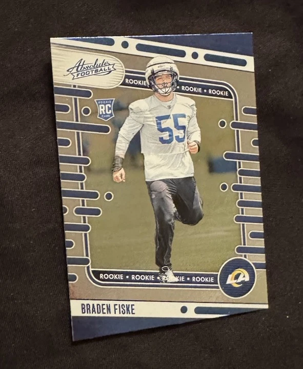 Braden Fiske trading card