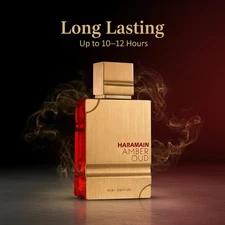 AL Haramain Amber Oud Ruby Edition Eau De Parfum Spray 60ml (2 oz) New In Box