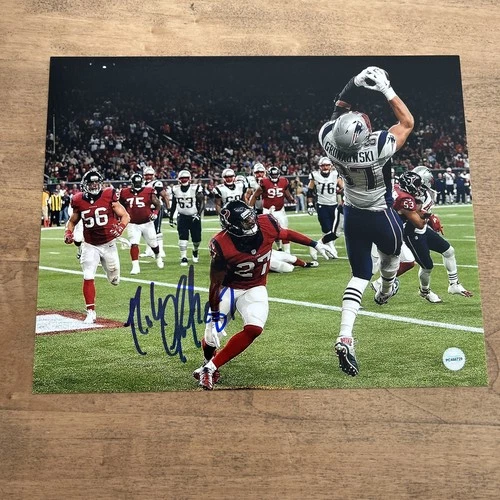 Rob Gronkowski Autographed Signed New England 8x10 Photo with COA/Holo