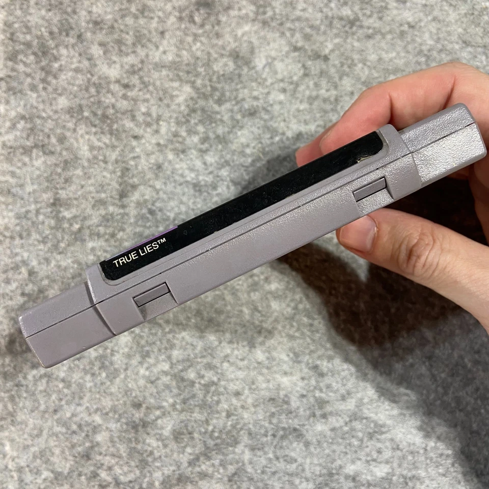 True Lies (Super Nintendo Entertainment System, 1995) Free Shipping Tesed - Image 3 of 3