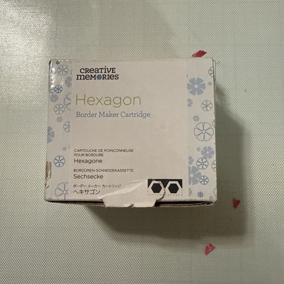 Creative Memories HEXAGON Border Maker Cartridge - never used, in box