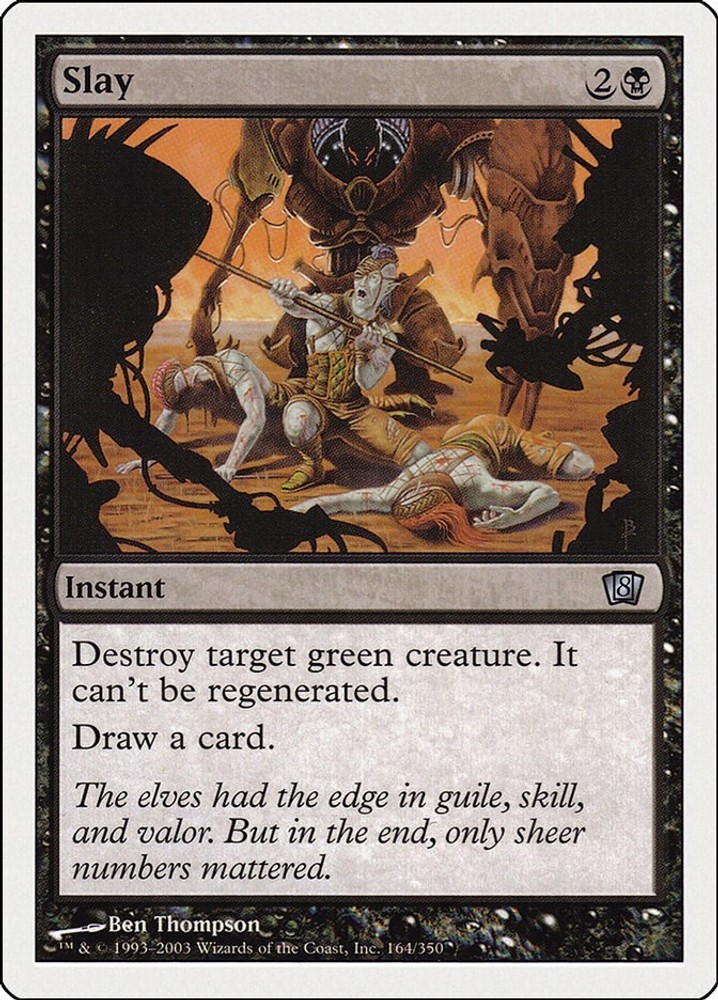 Slay - 8th Edition 8ED - 164 - LP - MTG