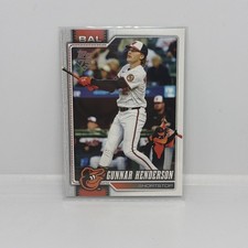 2026 TOPPS SERIES 1 CELEBRATION GUNNAR HENDERSON #46 HIDDEN MASCOT PARALLEL SSP