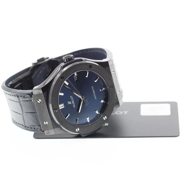 Hublot — Hublot Classic Fusion 511.CM.7170.LR 45mm Navy Dial Automatic Watch #C2985