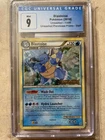 2010 HG & SS Blastoise Holo CGC 9 Mint Unleashed STAFF #13 Pokemon HGSS