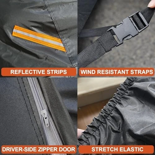 For Kia Sportage 1994-2025 Waterproof Car Cover All Weather 7 Layers Protection — 第 4/4 张图片