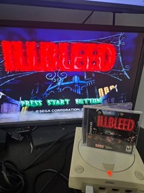 Illbleed (Sega Dreamcast, 2001) Complete CIB NTSC Horror Game Rare - Nice Shape