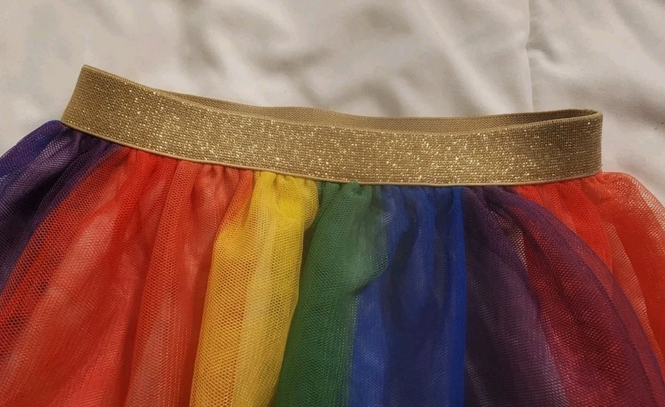 Sonoma сообщества балетной стиль принцесса юбка девочек размер 4 радужный тюль - Изображение 2 из 4