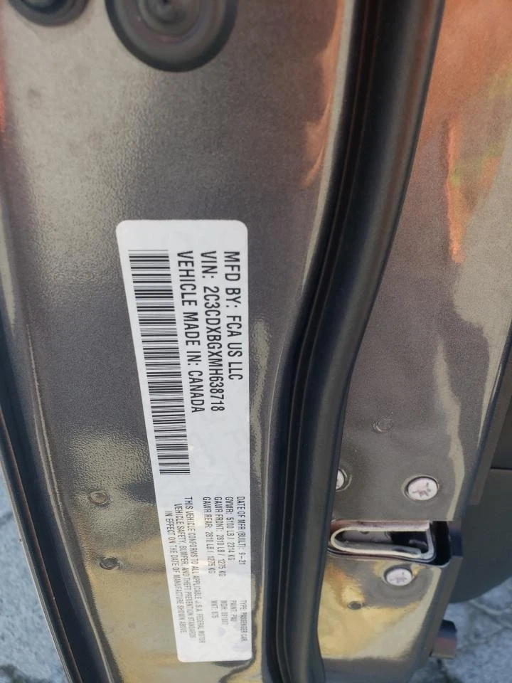 Used Fuse Box Engine fits: 2021 Dodge Charger 3.6L w/o police package RWD haloge - Image 2 of 4