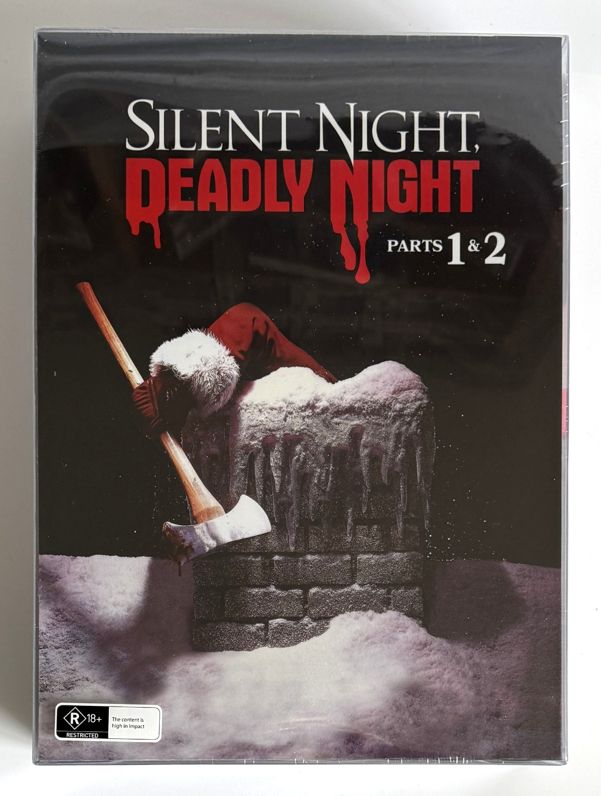 SILENT NIGHT, DEADLY NIGHT: PARTS 1 & 2 * LIMITED 4K UHD, BLU-RAY & VHS BOX SET