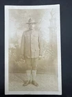 African American Soldier WWI WW1 RPPC Photo Postcard AEF U.S. Army Rockford IL