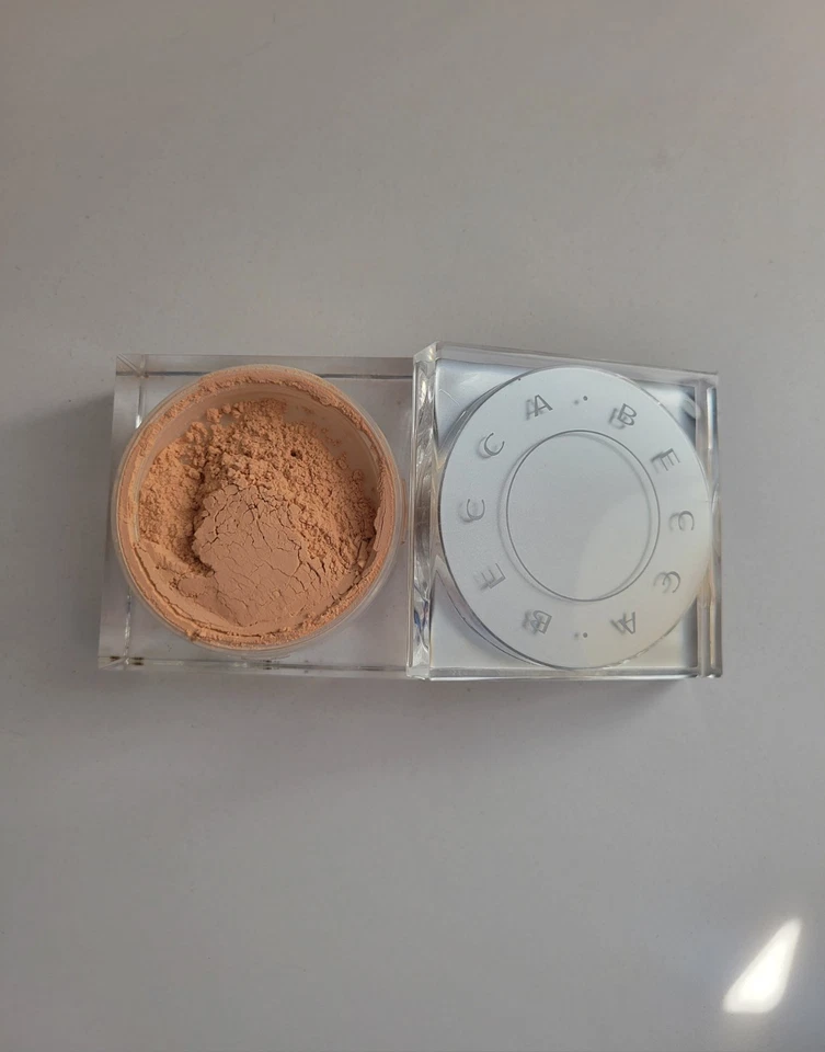 Becca Soft Light Blurring Powder Golden Hour 10g .35oz Discontinued UNSEALED  - Image 4 of 4