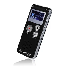 64GB Voice Activated Digital Recorder for Meetings, Lectures, Interviews