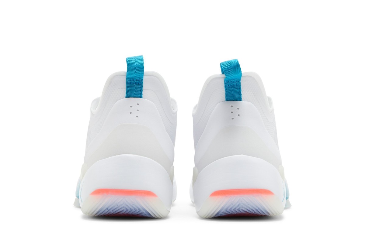 Air Jordan Luka 1 PF \'Legend of 7\' DN1771-104 White Shoes Size 9 US Nike Air Jordan Luka 1 Legend of 7 White Blue Orange Doncic  main image 2