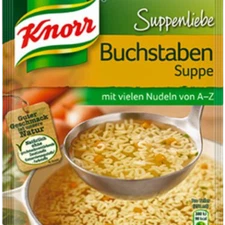 Knorr S.L. Buchstaben Suppe (Alphabet Soup)