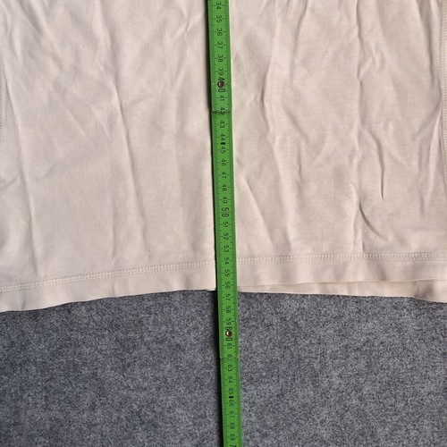 CHAMPION Damen T-Shirt Kurzarm Gr. L Top Bluse Logo A10702 Beige - Bild 8 von 9