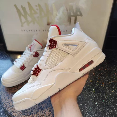 NIKE AIR JORDAN 4 RETRO METALLIC RED (2020)   UK 9   DEADSTOCK BNIB   100%...