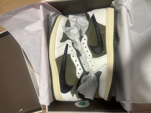 Air Jordan 1 x Travis Scott Low OGMedium Olive | Size UK 10 ✅🔥🔥IN HAND