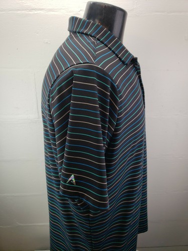 Antigua Performance Golf Polo Shirt Mens XL Wildcat CC Logo - Picture 7 of 10