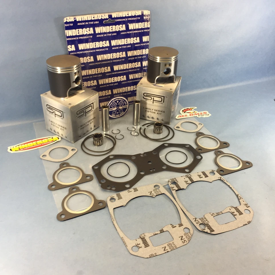 NUEVO KIT JUNTA EXTREMO SUPERIOR PISTONES POLARIS .040" SOBRE ESPI 1999-2003 550F VENTILADOR SKS RMK Foto 2 de 4