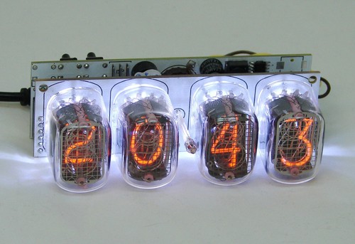 Nixie tube clock DIY kit 2.3 for IN12 tubes - Picture 6 of 6