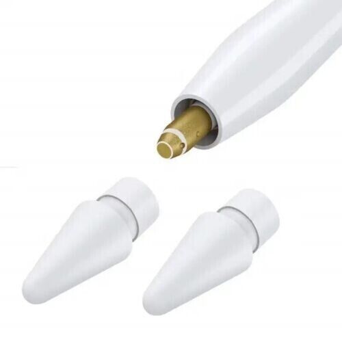 2x Replacement TIP for Apple Pencil 1&2 Nib Tip iPad Pro/Air -Pencil