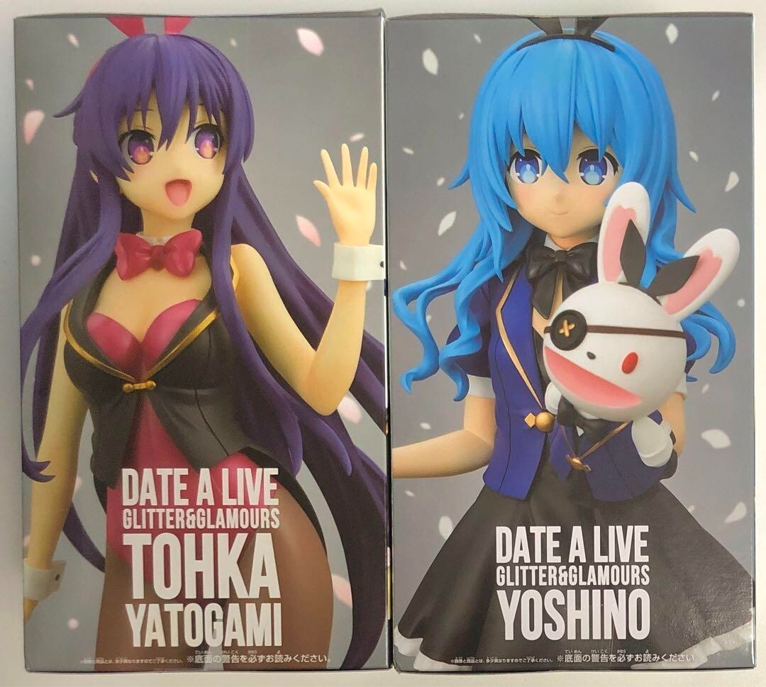 フィギュア10点セットDesktopGLITTER&GLAMOUR新品未開封 Date A Live GLITTER & GLAMOURS Figure YOSHINO TOHKA YATOGAMI