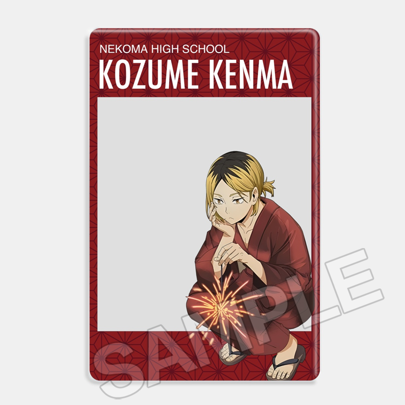 Haikyuu!! Kozume Kenma Collection Acrylic Laser Card Decoration